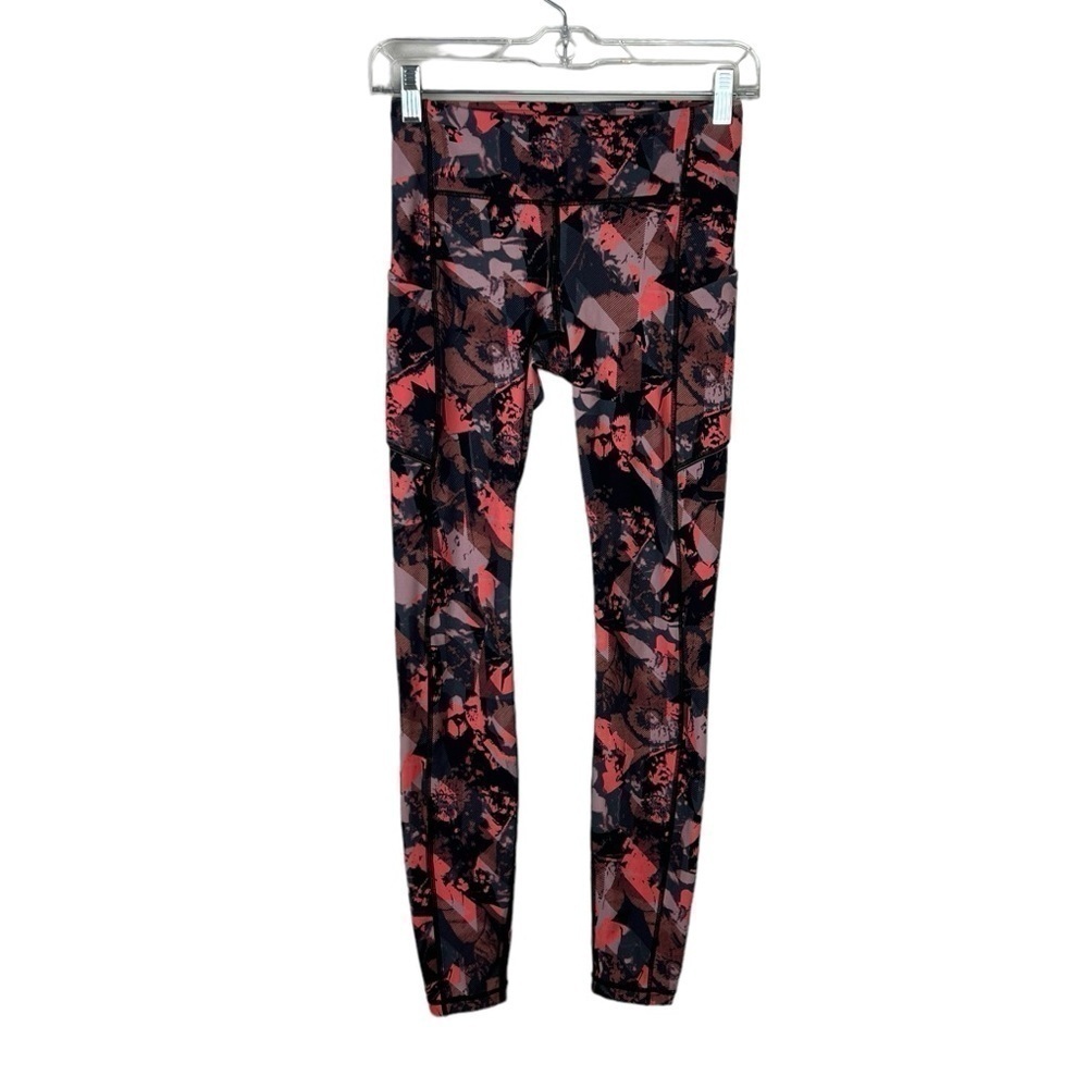 Lululemon Speed Up Tight 28" Printed Translucence Alpine White Multi